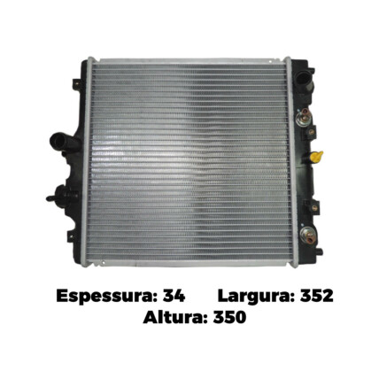 RADIADOR AGUA CIVIC 1.6 98/2000