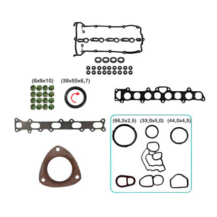 JUNTA MOTOR JOGO SUPERIOR SEM JUNTA CABECOTE S10/TRAILBLAZER 2.8