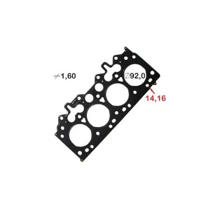 JUNTA CABECOTE INOX 3PK S10/BLAZER/F1000/RANGER/SPRINTER 2.5