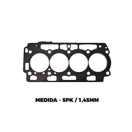 JUNTA CABECOTE MOTOR 5PK FIBRA JUMPY/EXPERT 1.6