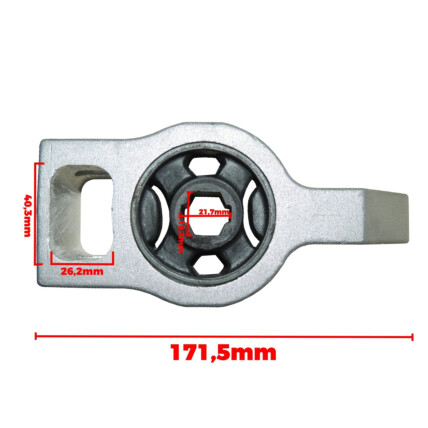 BUCHA MAIOR BANDEJA DIANTEIRA PASSAT/TIGUAN/VARIANT/Q3