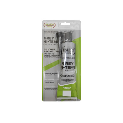 SELANTE SILICONE NEUTRO ALTA TEMPERATURA GREY 85G