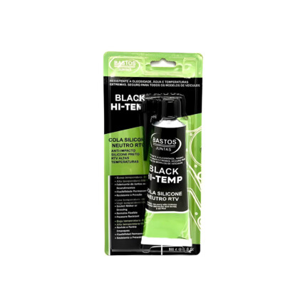 SELANTE SILICONE NEUTRO ALTA TEMPERATURA BLACK 85G