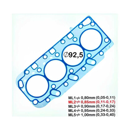JUNTA CABECOTE INOX 4PK HR/BONGO/SORENTO 2.5