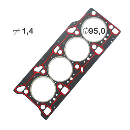 JUNTA CABECOTE FIBRA 4PK S10/TRAILBLAZER 2.8