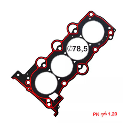 JUNTA CABECOTE FIBRA HB20 / VELOSTER / CERATO 1.6