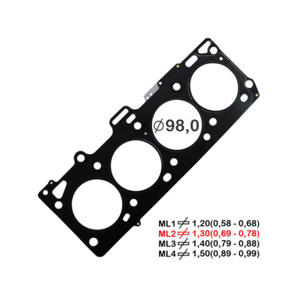 JUNTA CABECOTE METAL 2PK RANGER 3.0