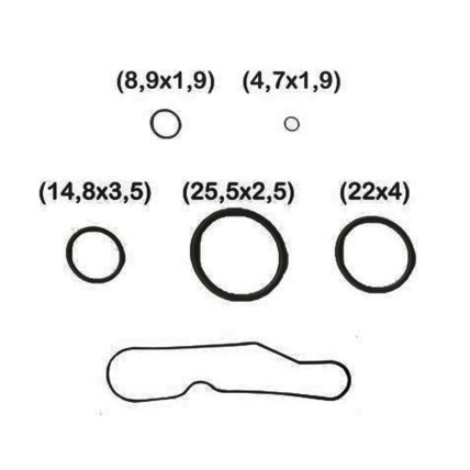 KIT BORRACHA MOTOR L200 / PAJERO 2.5