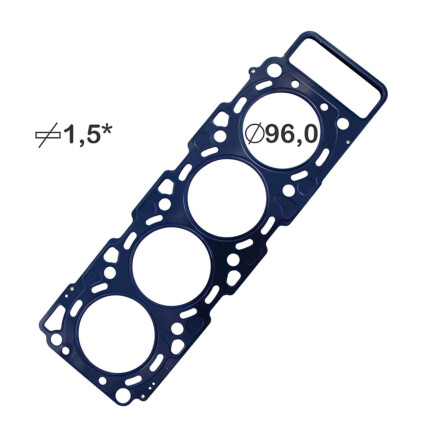 JUNTA CABECOTE METAL FRONTIER/XTERRA/S10/BLAZER/TROLLER T4