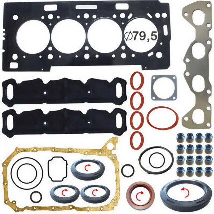 JUNTA MOTOR JOGO C/ CABECOTE METAL CITROEN C3 / PEUGEOT 206 1.6